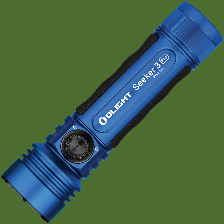 Olight Seeker 3 Pro Rechargeable Flashlight (Blue)
