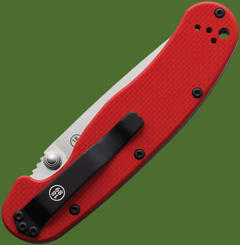 Ontario Rat II Linerlock Red G-10 (S35VN)