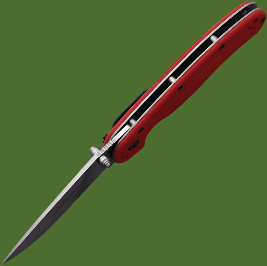 Ontario Rat II Linerlock Red G-10 (S35VN)