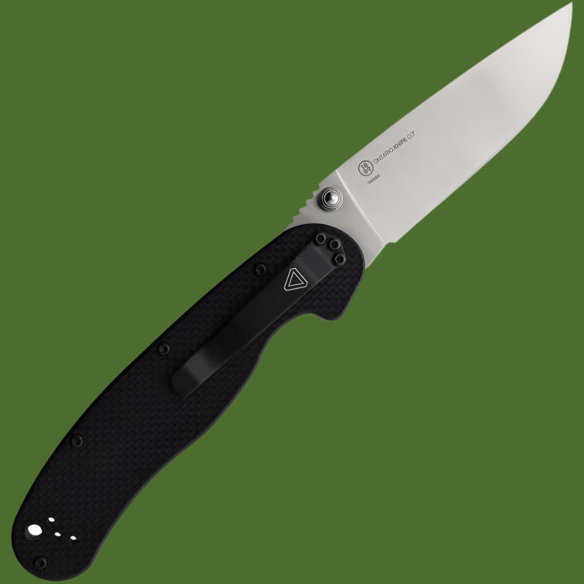 Ontario RAT 1.5 Linerlock Magnacut (Black G-10)