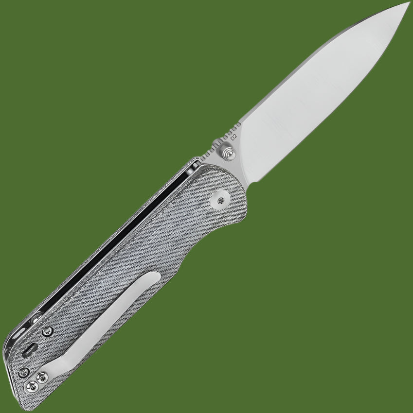 QSP Parrot V2 Linerlock Denim Micarta