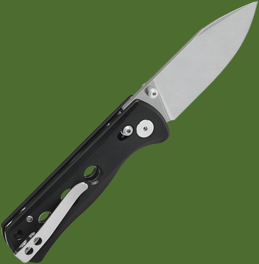 QSP Canary Glyde Lock (Black Handle, Stonewash Blade)