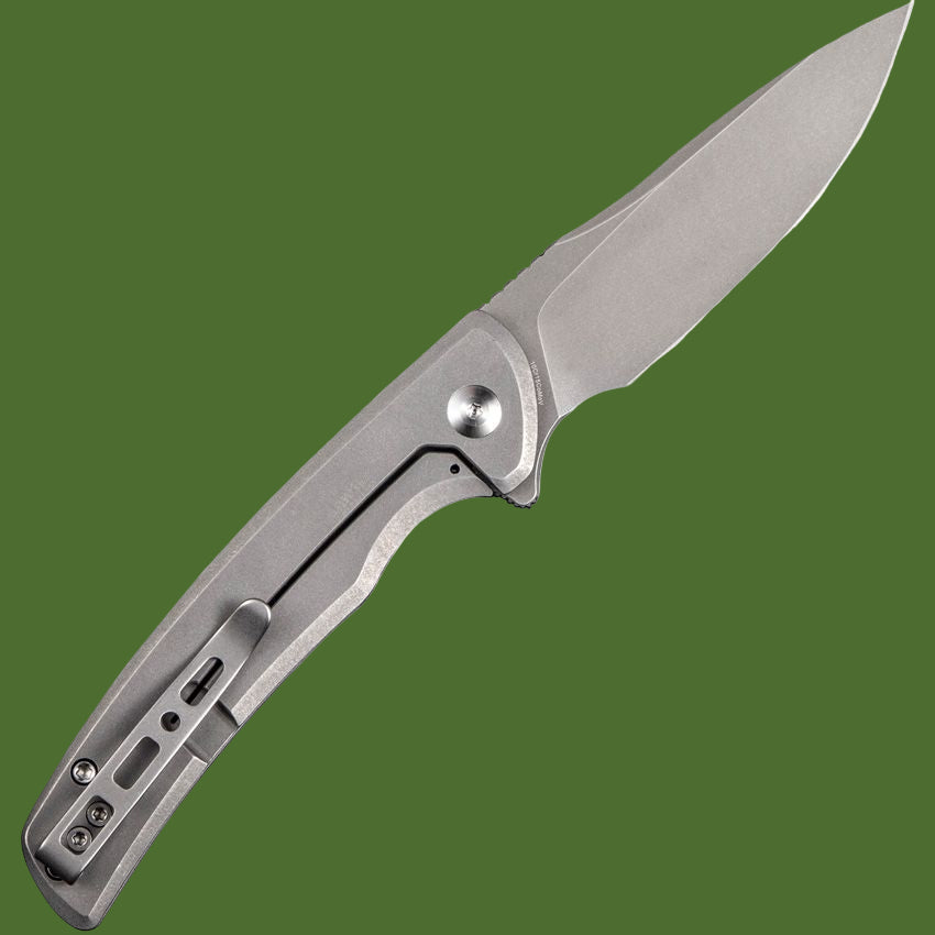 Sencut Tynan Stainless Steel Frame Lock Stonewash