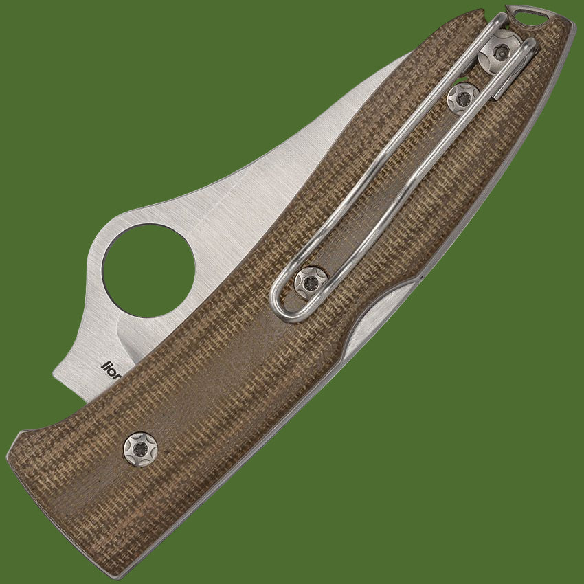 Spyderco SpyOpera Lockback (Brown Micarta)