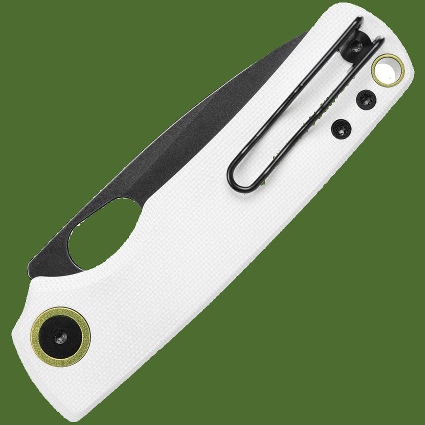 Vosteed Porcupine Top Linerlock (White G-10)