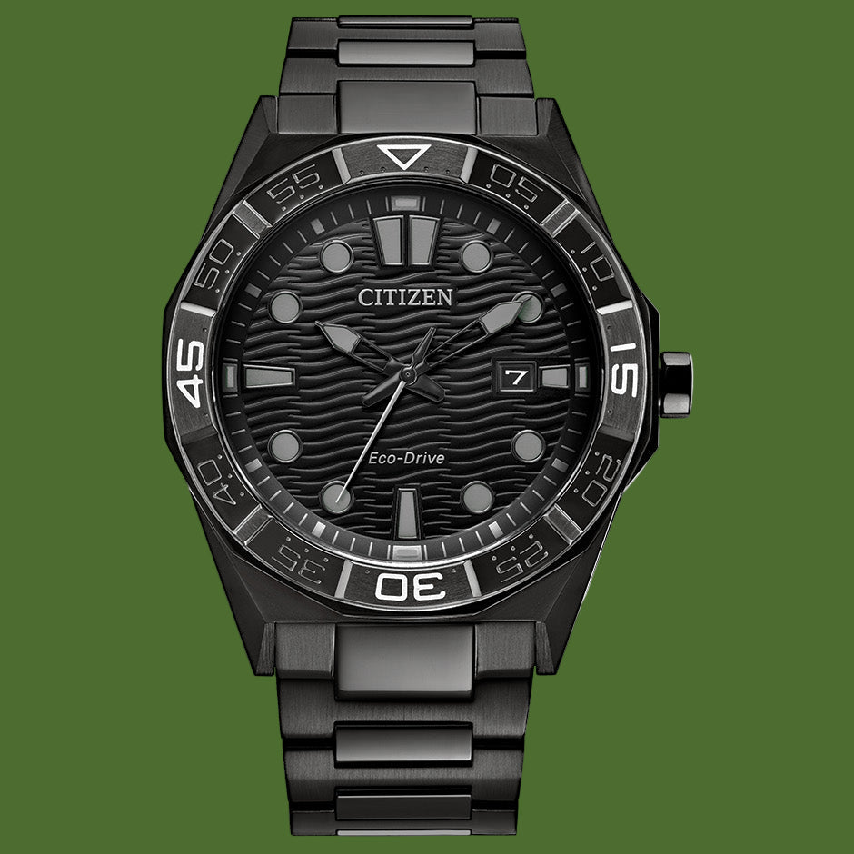 Citizen Brycen Eco-Drive Blackout  AW1855-52E