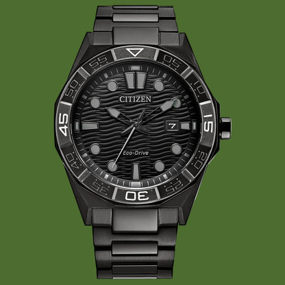 Citizen Brycen Eco-Drive Blackout  AW1855-52E