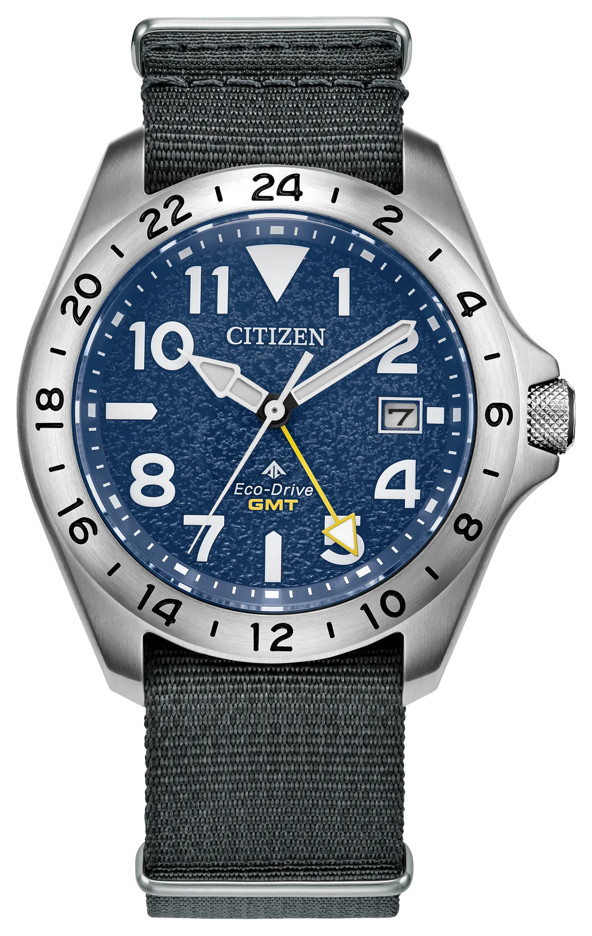 Citizen Promaster Land GMT Eco-Drive Blue Dial BJ7150-09L