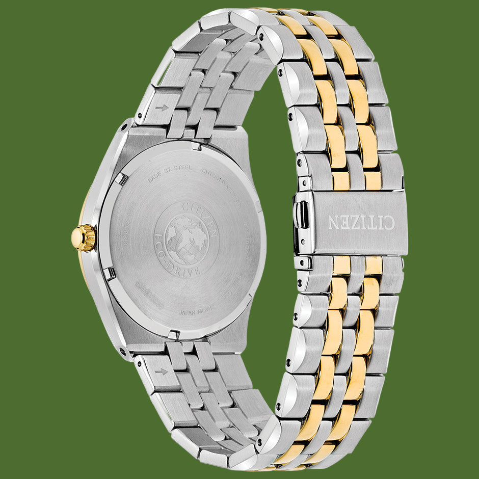 Citizen Corso Eco-Drive Two Tone Navy Blue Dial BM7334-58L