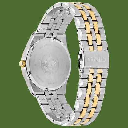 Citizen Corso Eco-Drive Two Tone Navy Blue Dial BM7334-58L