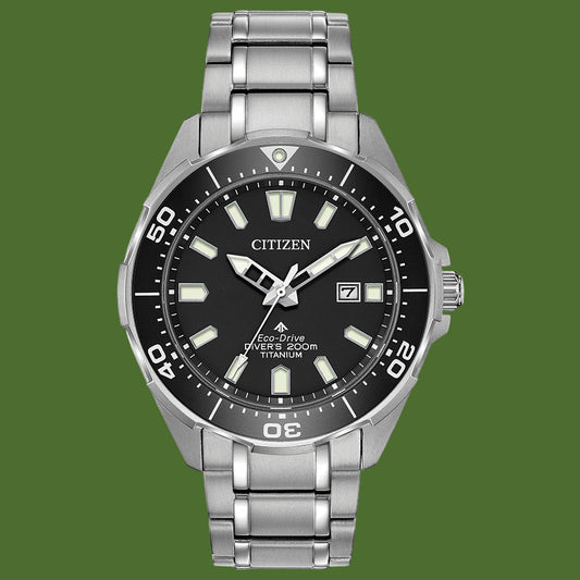 Citizen Promaster Diver Black Dial Super Titanium BN0200-56E