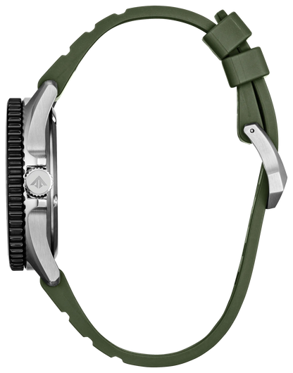 Citizen Promaster Dive Eco-Drive 40mm White Dial Green Rubber Strap BN0265-00A