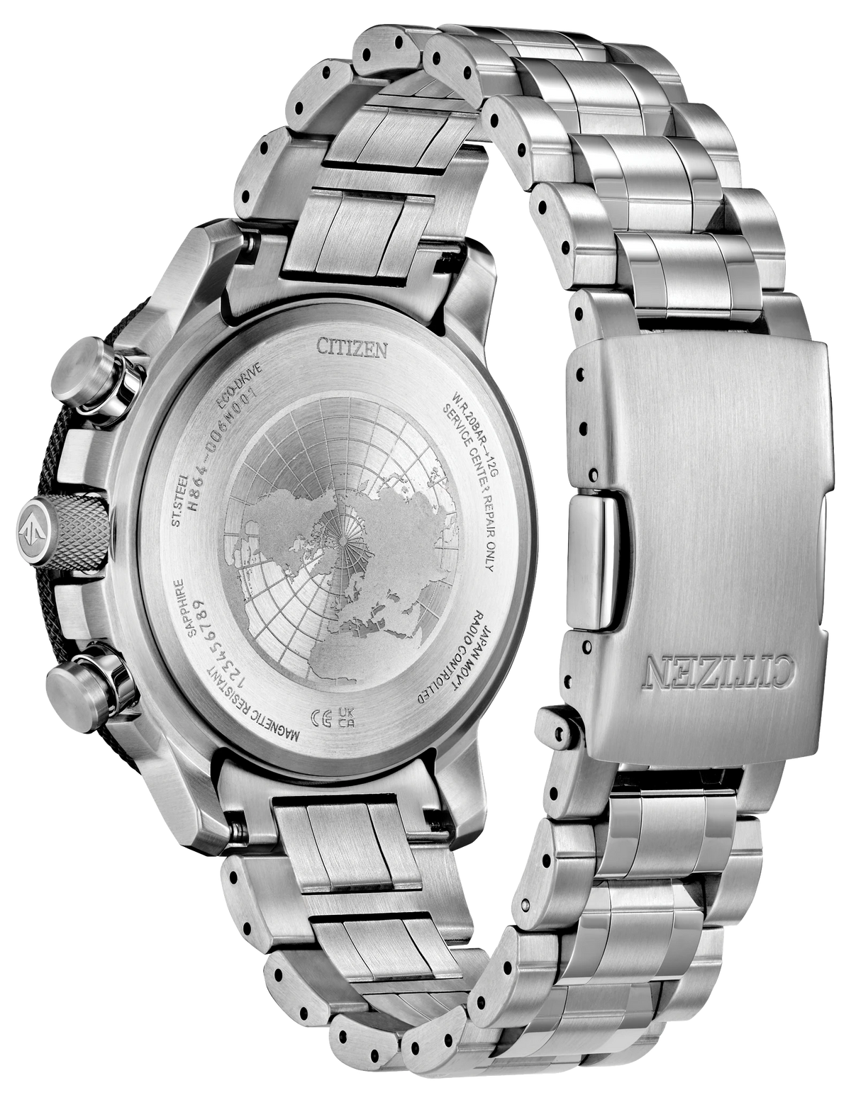 Citizen Promaster Geo Trekker Radio Controlled Eco-Drive BY3006-53H