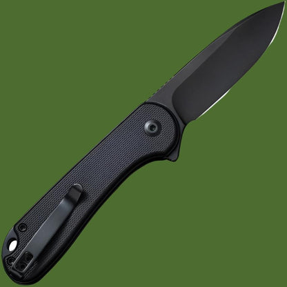 Civivi Elementum II Button Lock (Black G-10, Black Blade)