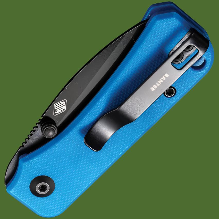 Civivi Baby Banter Linerlock (Blue G-10, Black Blade)