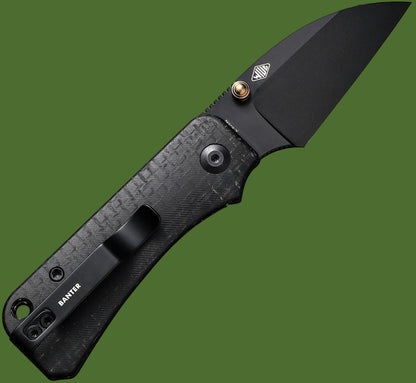 Civivi Baby Banter Wharncliffe Linerlock Black Micarta