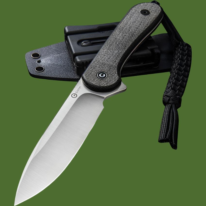 Civivi Elementum Fixed Blade (Green Micarta Handle)