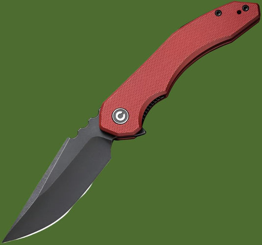 Civivi Bluetick Linerlock (Burgundy Scales, Black Blade)