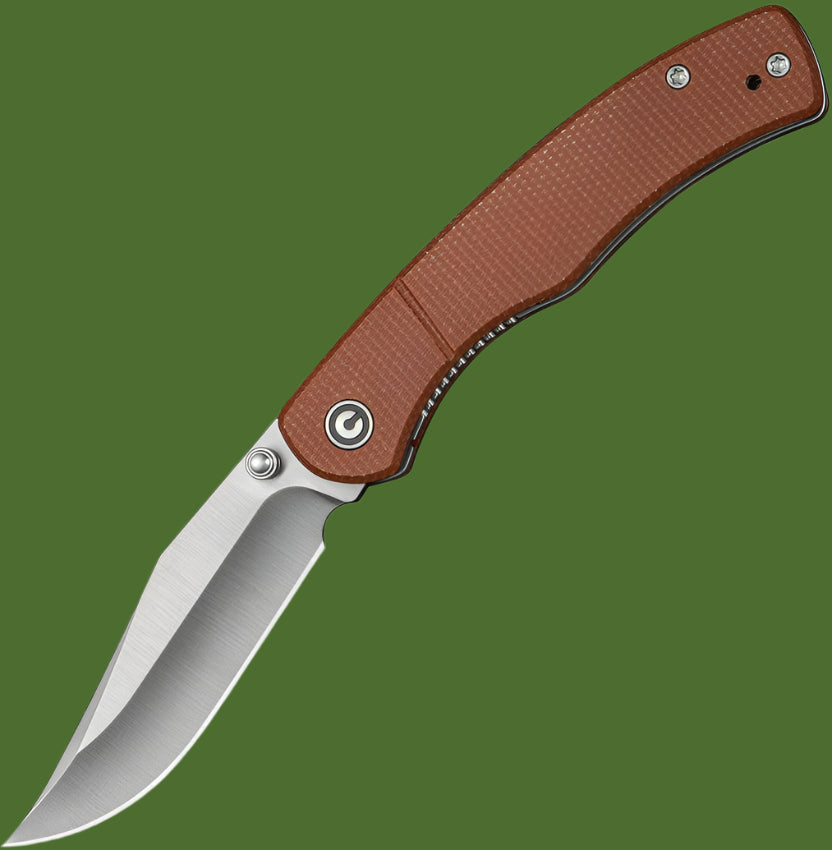 Civivi Clingman Linerlock Brown Micarta