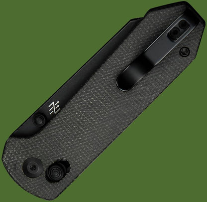 Civivi Yonder Crossbar Lock (Green Micarta Handle, Black Blade)