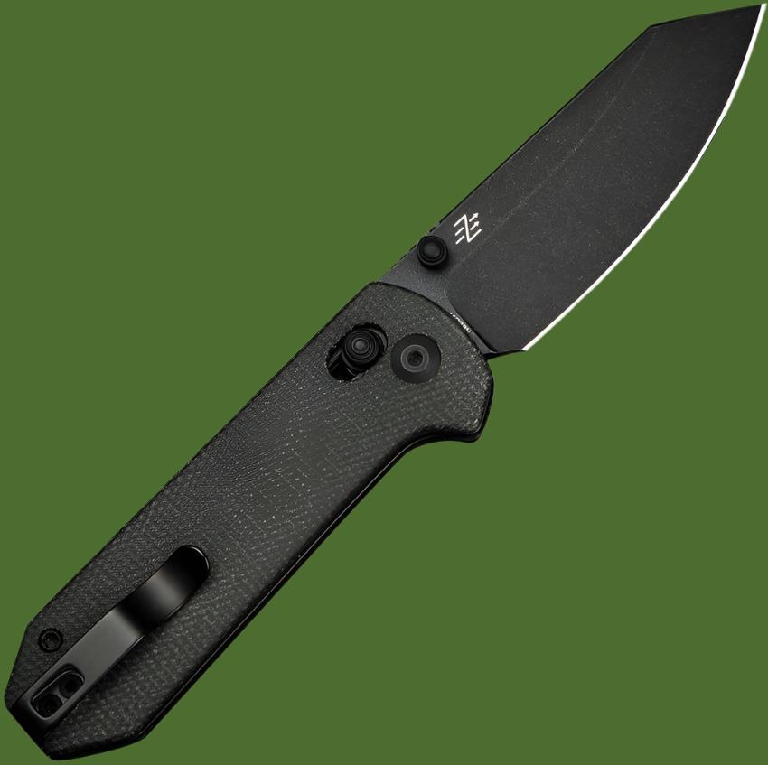Civivi Yonder Crossbar Lock (Green Micarta Handle, Black Blade)