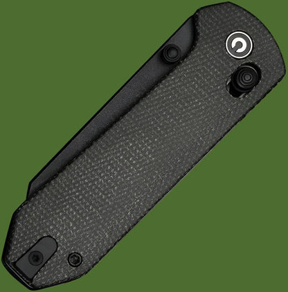 Civivi Yonder Crossbar Lock (Green Micarta Handle, Black Blade)