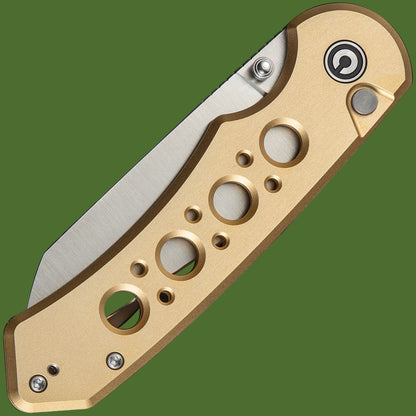 Civivi Pragma Prime Button Lock Champagne Aluminum