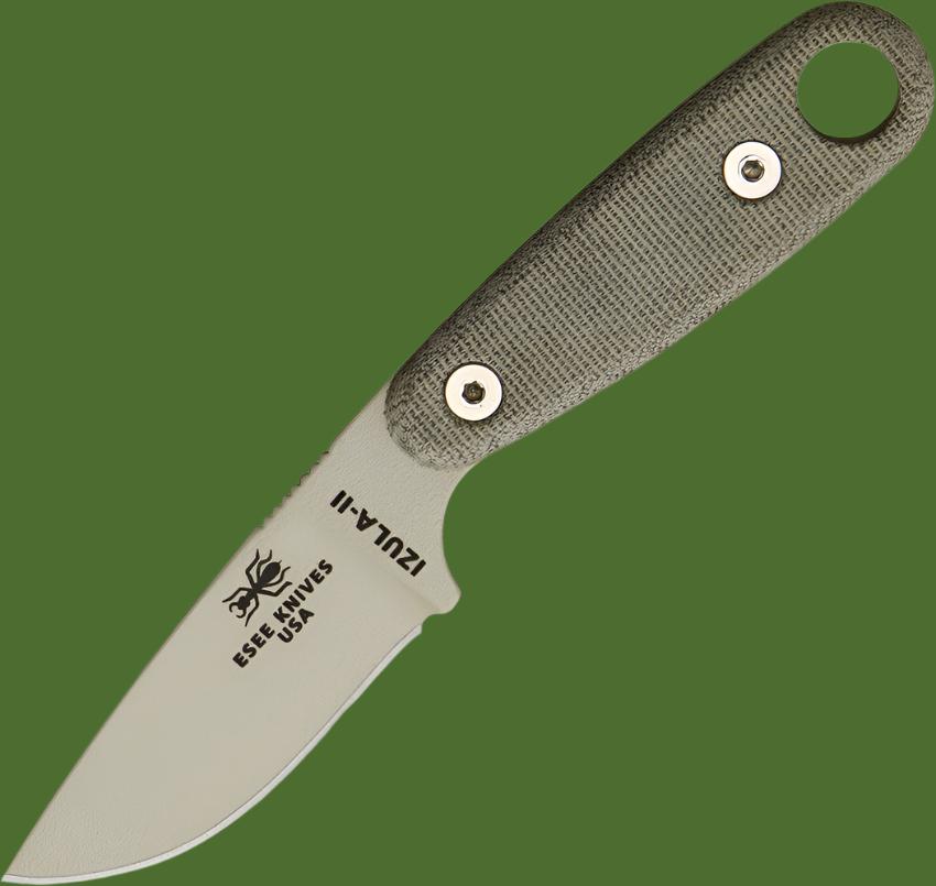 Esee Izula II Desert Tan Fixed Blade (Micarta Handle)