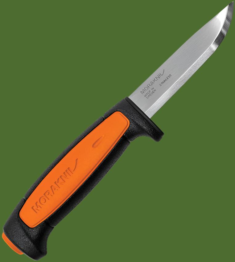 Morakniv Basic 546 Fixed Blade (Black/Orange)