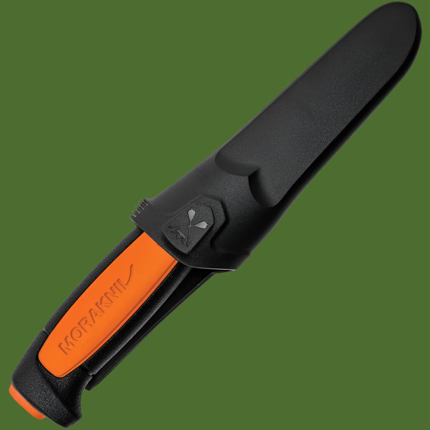 Morakniv Basic 546 Fixed Blade (Black/Orange)