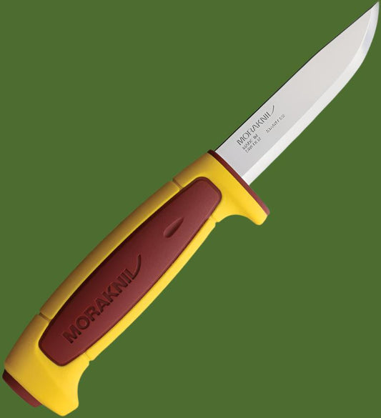 Morakniv Basic 546 Dala Fixed Blade (Red/Yellow)