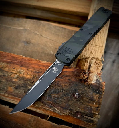 Microtech Ultratech ZBP S/E Springfield EDC Exclusive Dark Forest Camo Signature Series