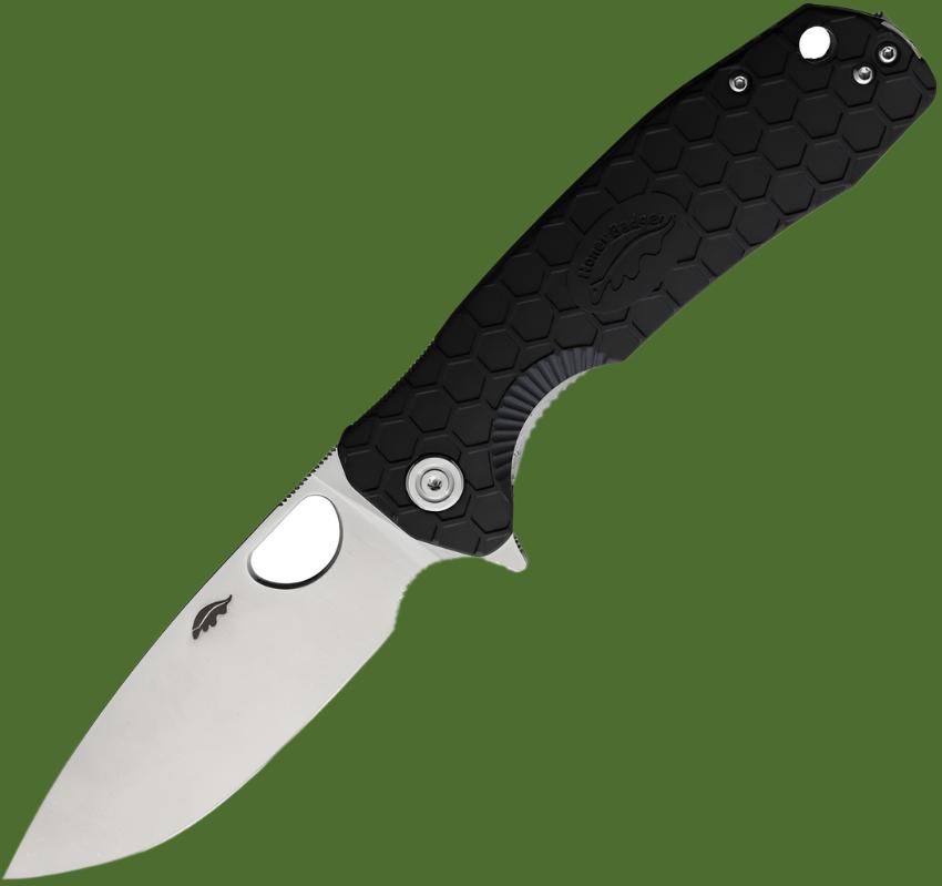 Honey Badger Large Linerlock Drop Point (Black)