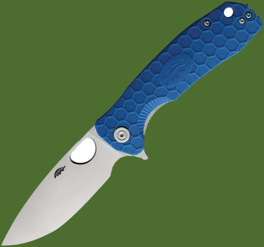 Honey Badger Large Linerlock Drop Point (Blue)