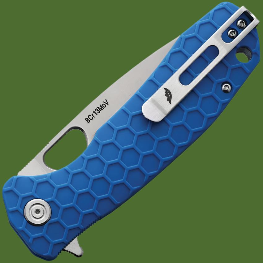 Honey Badger Large Linerlock Drop Point (Blue)