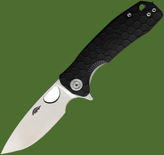 Honey Badger Small Linerlock Drop Point (Black)