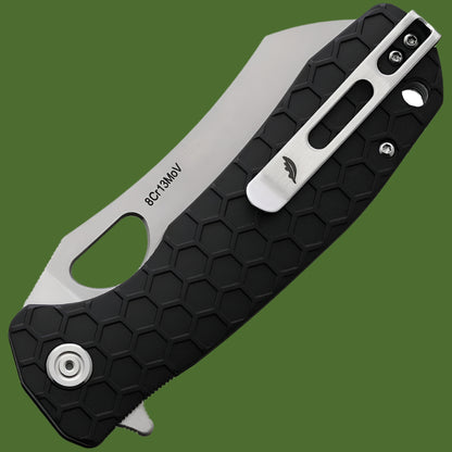 Honey Badger Large Linerlock Wharncleaver (Black)