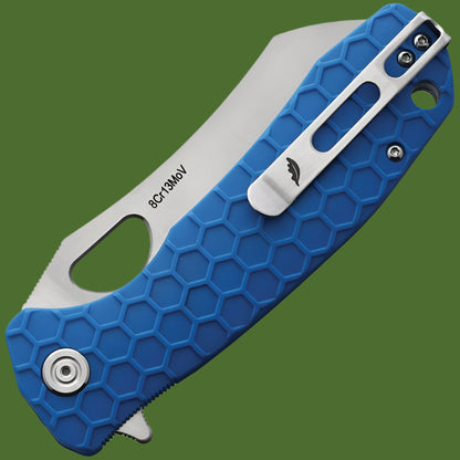 Honey Badger Large Linerlock Wharncleaver (Blue)
