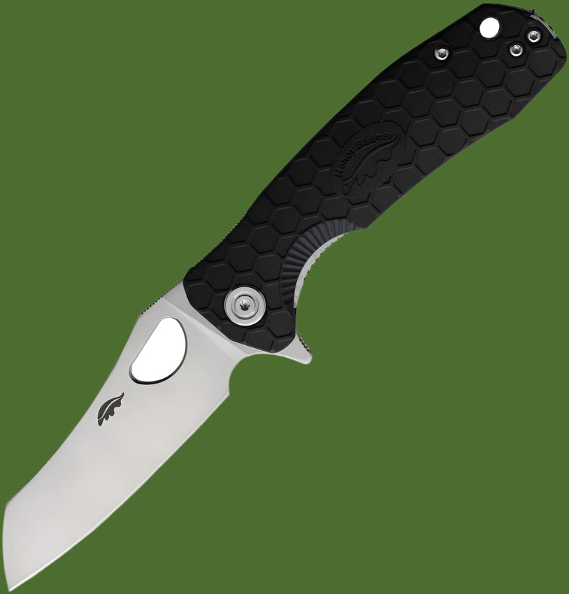 Honey Badger Medium Linerlock Wharncleaver (Black)