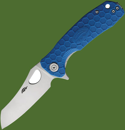 Honey Badger Medium Linerlock Wharncleaver (Blue)