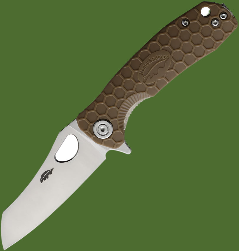 Honey Badger Small Linerlock Wharncleaver (Tan)