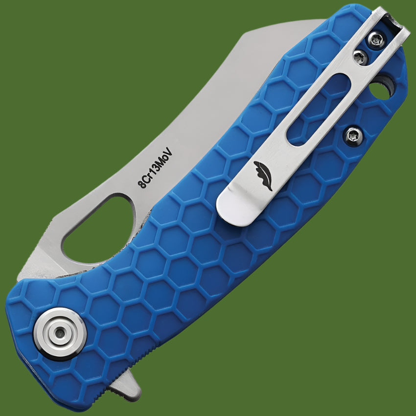 Honey Badger Small Linerlock Wharncleaver (Blue)