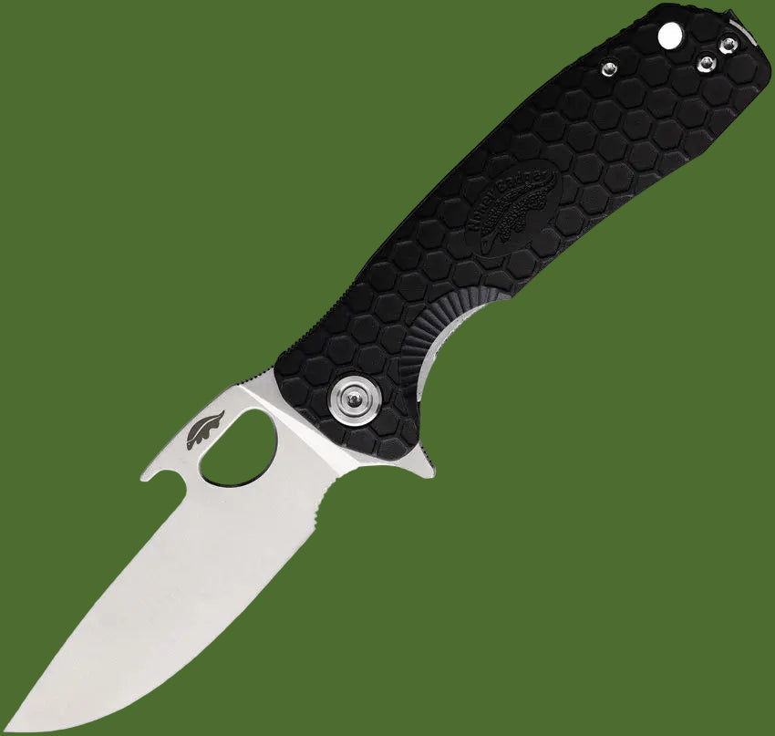 Honey Badger Medium Linerlock Easy Open Black