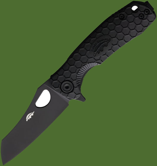 Honey Badger Small Linerlock Wharncleaver Blackout