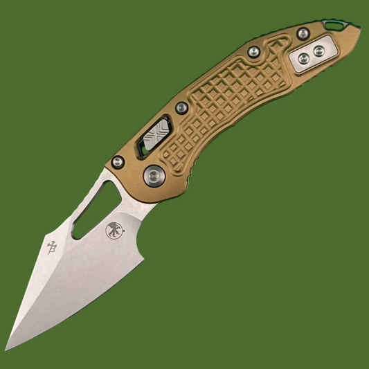 Microtech Mini Stitch Ram-Lock S/E Frag Tan Stonewash Standard 169MRL-10 FRTA