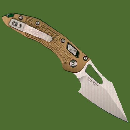 Microtech Mini Stitch Ram-Lock S/E Frag Tan Stonewash Standard 169MRL-10 FRTA