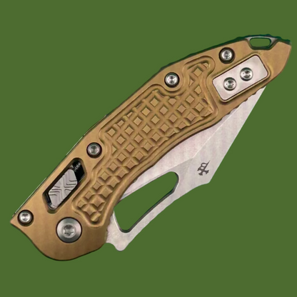 Microtech Mini Stitch Ram-Lock S/E Frag Tan Stonewash Standard 169MRL-10 FRTA