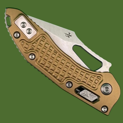 Microtech Mini Stitch Ram-Lock S/E Frag Tan Stonewash Standard 169MRL-10 FRTA