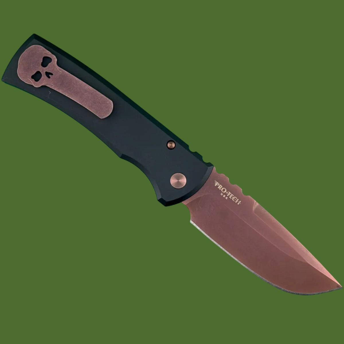 Chaves Protech Redencion Auto Copper Rose Drop Point Black