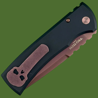 Chaves Protech Redencion Auto Copper Rose Drop Point Black